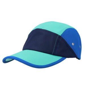 Colour Block Horizon Cap - aqua/navy (P23700)