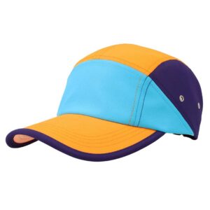 Colour Block Horizon Cap - orange/sky blue (P23700)