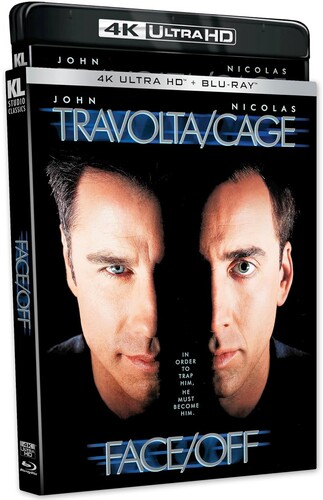 Face Off (John Travolta, Nicolas Cage) (4K Ultra HD+Blu Ray) (aka Face/Off)
