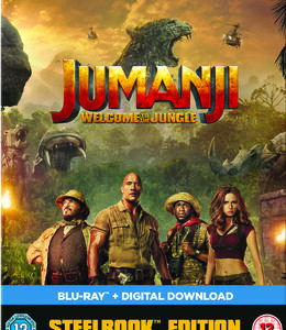 Jumanji: Welcome To The Jungle (Blu Ray Steelbook) - Limited Edition