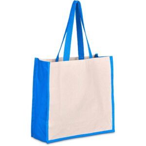 Kooshty SoCo Cotton Tote - cyan (KS-449)