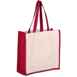 Kooshty SoCo Cotton Tote - red (KS-449)