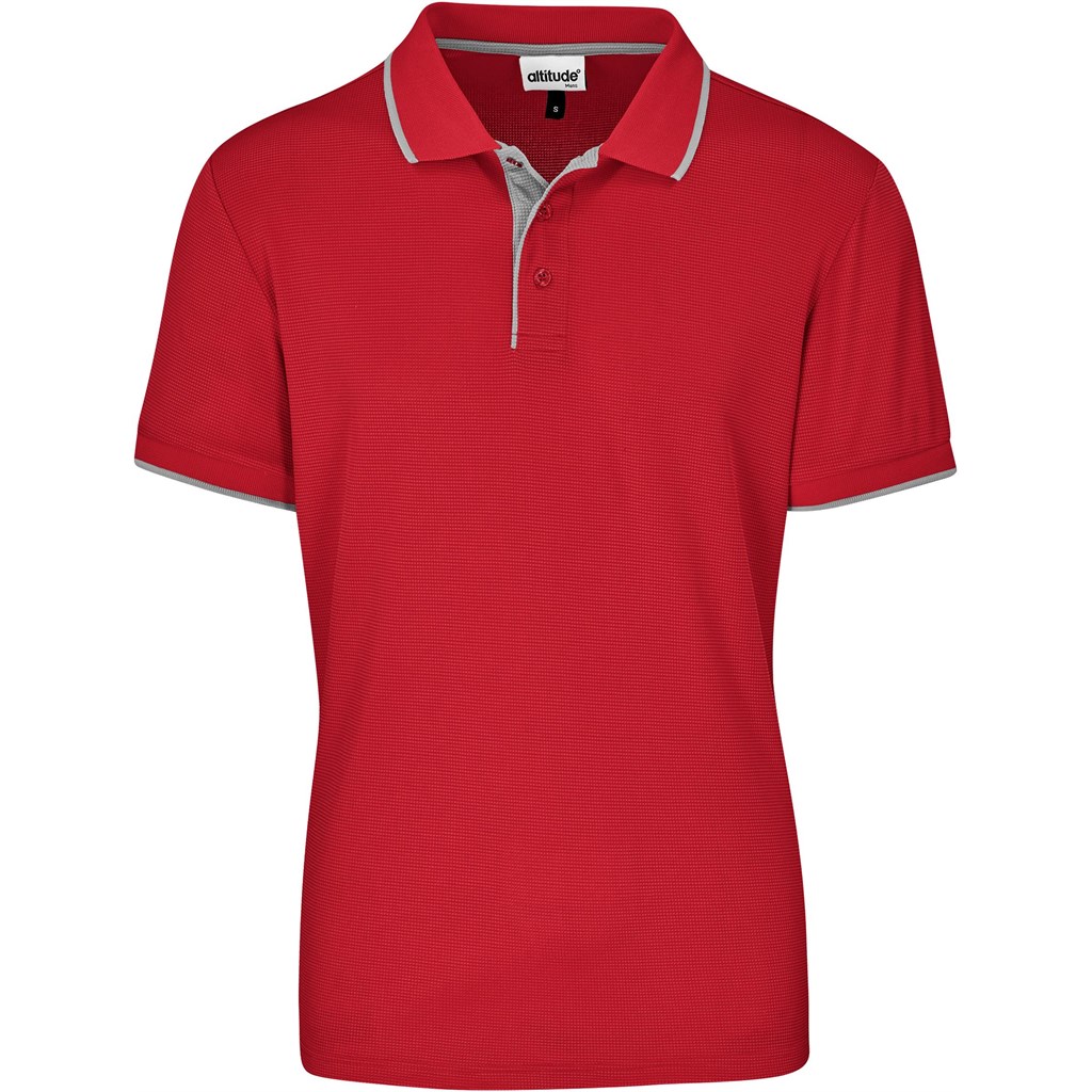 Altitude Orion Golf Shirt - Mens - red