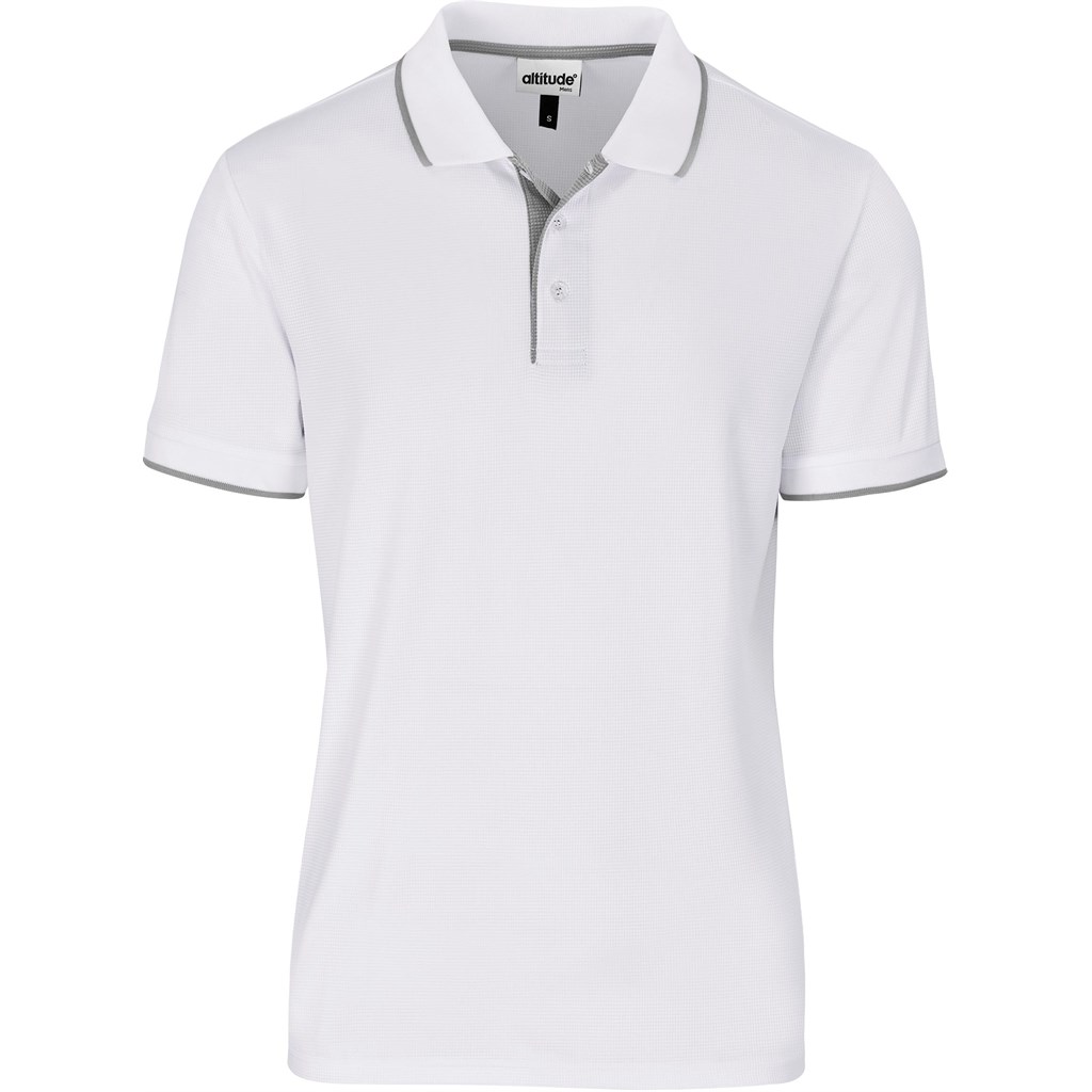 Altitude Orion Golf Shirt - Mens - white