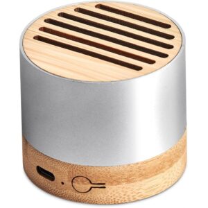 Okiyo Utau Bamboo and Recycled Aluminium Bluetooth Speaker (OK-451)