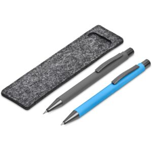 Omaha Ball Pen and Pencil Set - light blue (AM-1194)