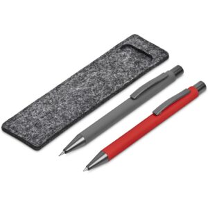 Omaha Ball Pen and Pencil Set - red (AM-1194)