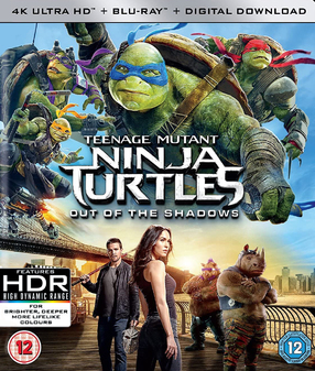 Teenage Mutant Ninja Turtles: Out of the Shadows (4K Ultra HD+Blu Ray)