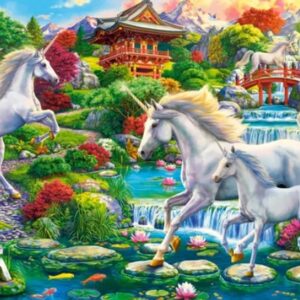 Unicorn Garden (1500 Piece Puzzle)