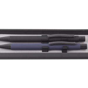 Veneer Black and Blue Pen Set (PS206)