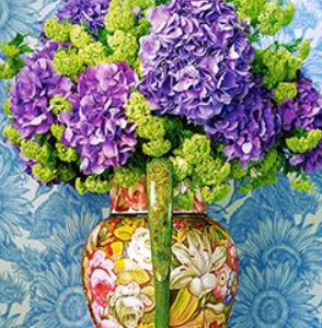 Bouquet Of Hydrangeas (1000 Piece Puzzle)