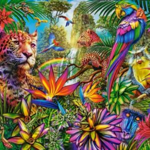 Jungle Fashion (500 Piece Puzzle)