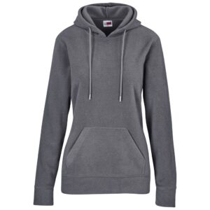 US Basic Dawson Polar Fleece Hooded Sweater - Ladies - charcoal (UB-20)