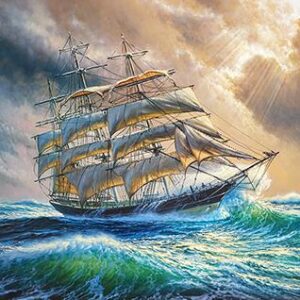 Sailing Against All Odds (1000 Piece Puzzle)