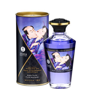 Shunga Aphrodisiac Warming Oil - Exotic Fruits, 100ml