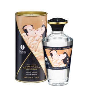 Shunga Aphrodisiac Warming Oil - Vanilla Fetish, 100ml