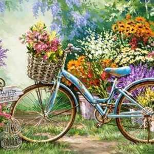 The Flower Mart (1000 Piece Puzzle)
