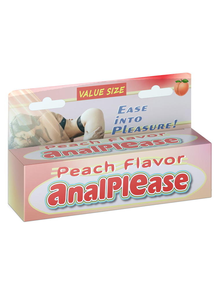 AnalPlease Desensitizer Cream - Peach Flavor