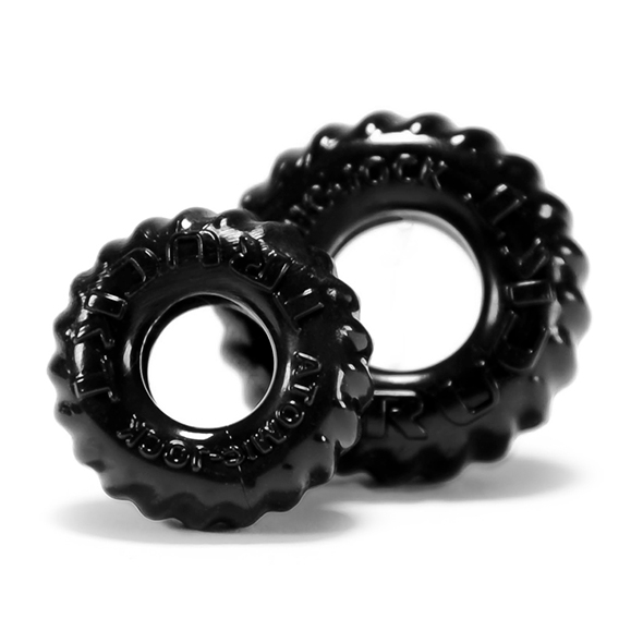 Oxballs - Truckt Cockring - 2-pack Black