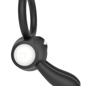 Power Clit Silicone Rabbit Cock Ring Vibrator