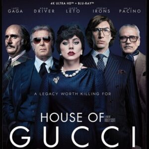 House of Gucci (Adam Driver, Lady Gaga, Al Pacino) (4K Ultra HD+Blu-Ray)