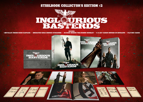 Inglourious Basterds (4K Ultra HD+Blu-Ray Steelbook) - Ultimate Limited Edition
