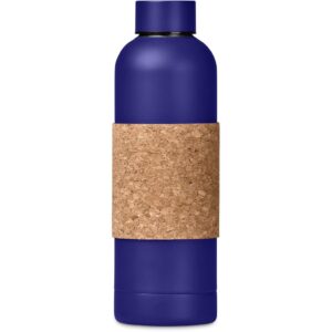 Kooshty Bermuda Kork Recycled Stainless Steel Water Bottle, 800ml - navy (KS-25)