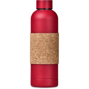 Kooshty Bermuda Kork Recycled Stainless Steel Water Bottle, 800ml - red (KS-25)