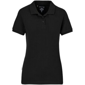 Okiyo Tenyo Recycled Golf Shirt - Ladies - black (OK-260)