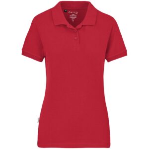Okiyo Tenyo Recycled Golf Shirt - Ladies - red (OK-260)