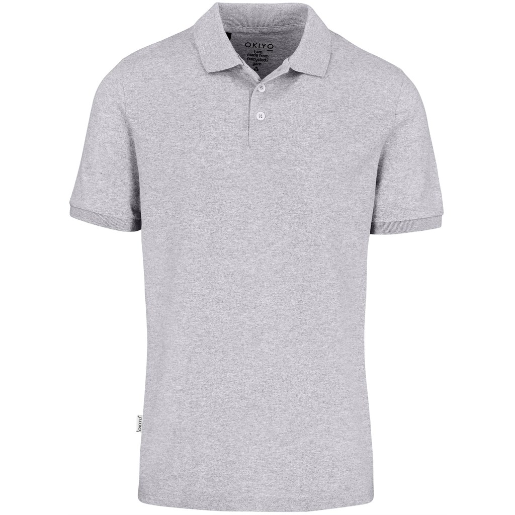 Okiyo Tenyo Recycled Golf Shirt - Mens - grey (OK-259)