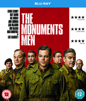 Monuments Men, The (Matt Damon, George Clooney) (Blu-Ray)