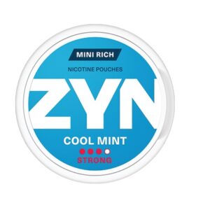 Zyn Snus: Mini Rich Nicotine Pouches - Cool Mint Strong
