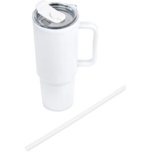 Altitude Texas Plastic Double-Wall Mug,1.2 Litre - white (AL-269)