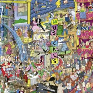 Best of Musicals (1000 Piece Puzzle)