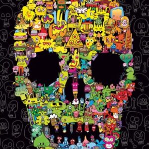 Doodle Skull (1000 Piece Puzzle)