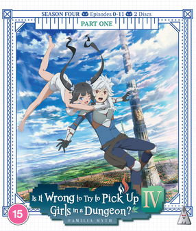 Is It Wrong To Pick Up Girls In A Dungeon - Season 4 Part 1 (Blu-Ray) - Anime