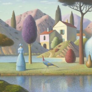 Lady in Blue (1000 Piece Puzzle)