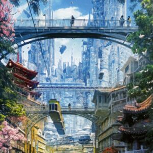 Markets District (1000 Piece Puzzle)