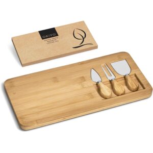 Okiyo Chizu Bamboo Cheese Board Set (OK-124)