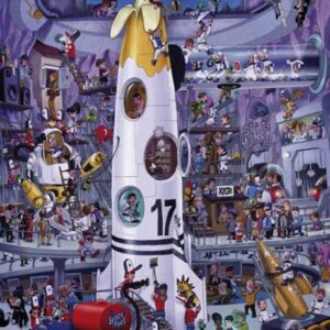 Rocket Launch (1000 Piece Puzzle)