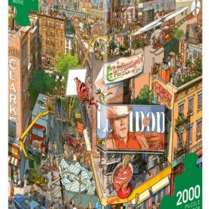 Superhero Movie (2000 Piece Puzzle)