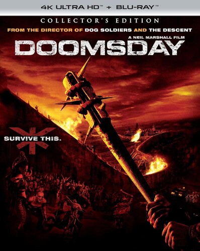 Doomsday (Bob Hoskins) (4K Ultra HD+Blu-Ray) - Collectors Edition