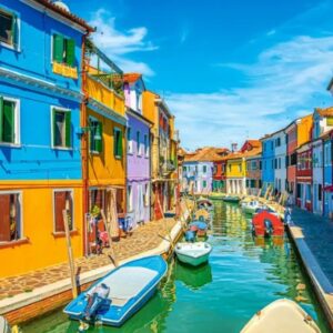 Burano Colors, Italy (1000 Piece Puzzle)
