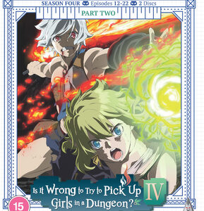 Is It Wrong To Pick Up Girls In A Dungeon - Season 4 Part 2 (Blu-Ray) - Anime