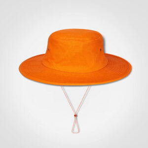 Kids Cricket Hat - orange
