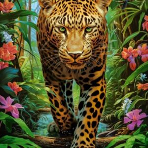 Leopard in the Wild (2000 Piece Puzzle)