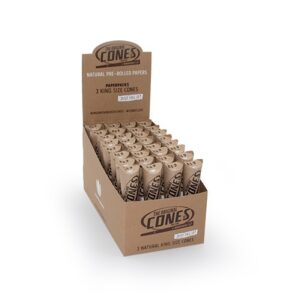 Mountain High Natural King Size Pre-rolled Cones (32x3's) (TOC003)