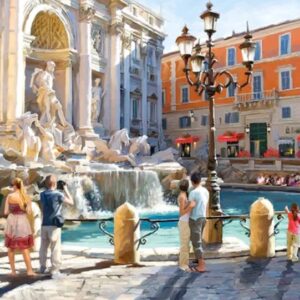 The Trevi Fountain (1500 Piece Puzzle)