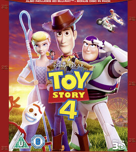 Toy Story 4 (3D+2D Blu Ray)
